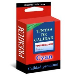 TINTA COMPATIBLE BROTHER LC1000/LC970 CYAN CALIDAD PREMIUM 20ML