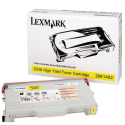 Toner Compatible LEXMARK 20K1402 Amarillo 6k